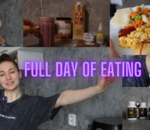 Full day of eating | Objem | Recepty| Kateřina Vomáčková