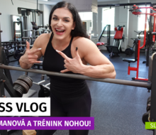 FITNESS LIFE VLOG | Aneta Tomanová a její trénink nohou!