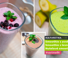 Tři typy osvěžujících smoothie plných bílkovin - #varimefit