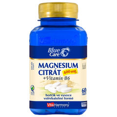 VitaHarmony Magnesium citrát 400mg + Vitamin B6
