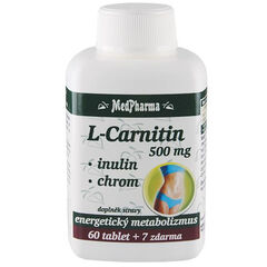 MedPharma L-Carnitin 500 mg + inulin + chrom