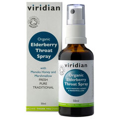 Viridian Elderberry Throat Spray